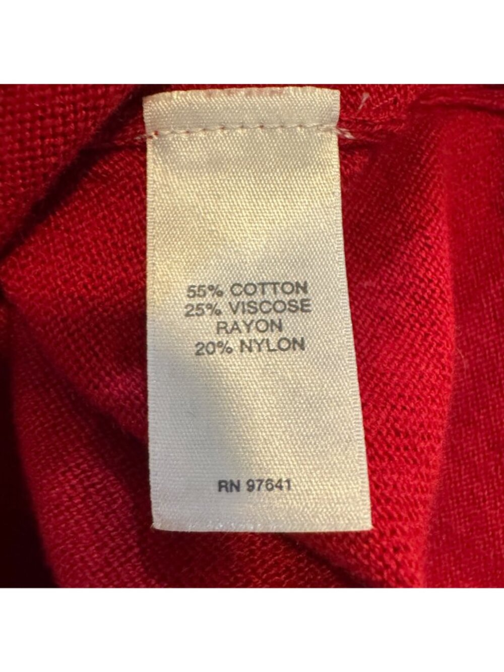 J. Jill Red Knit Tunic Sweater Cotton Blend XS Pullover Cozy Holiday - Picture 13 of 13